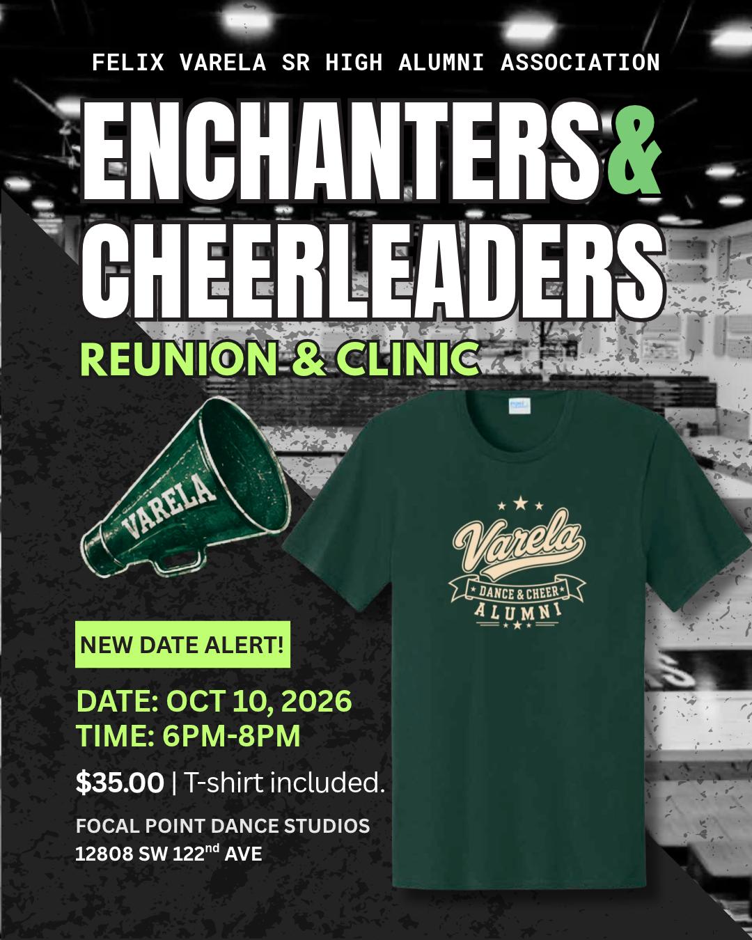 Cheer & Dance Alumni Reunion flyer